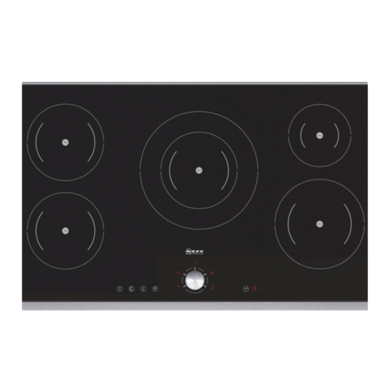 NEFF T D82 Series Instruction Manual