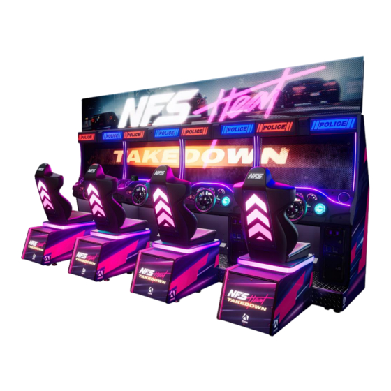 Adrenaline Amusements NFS Heat Takedown Operation & Service Manual