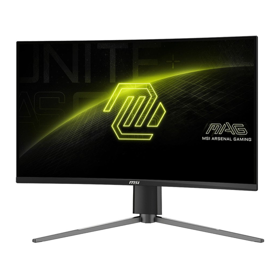 MSI MAG 27C6F User Manual