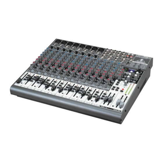 Xenyx 2222FX User Manual