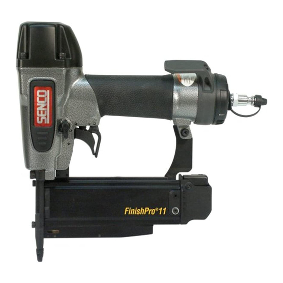 Senco finishpro 11 Operating Instructions Manual