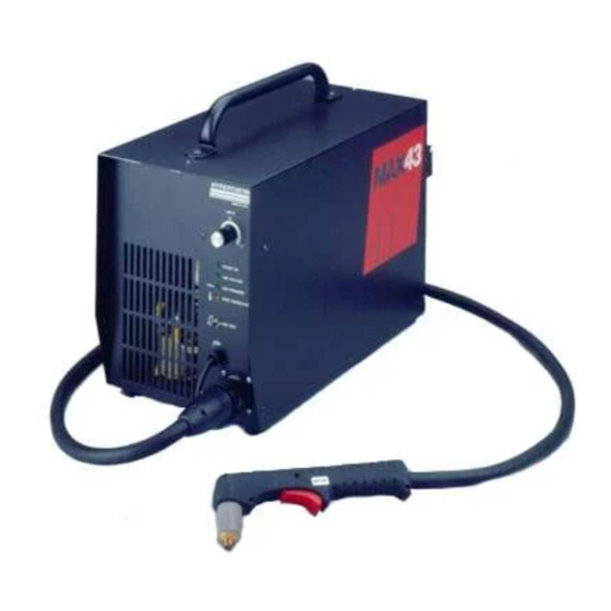 Hypertherm MAX43 Instruction Manual