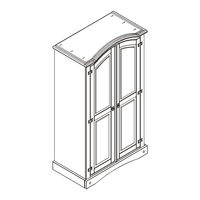 Mercers Furniture Corona 2 Door Wardrobe Assembly Instructions Manual
