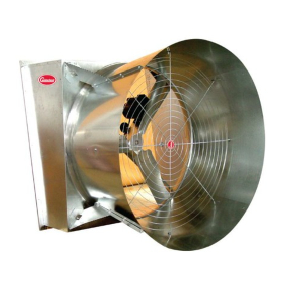 Cumberland Mega Flow Cone Fan Manuals