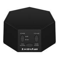 Sound of Sleep LectroFan Owner's Manual