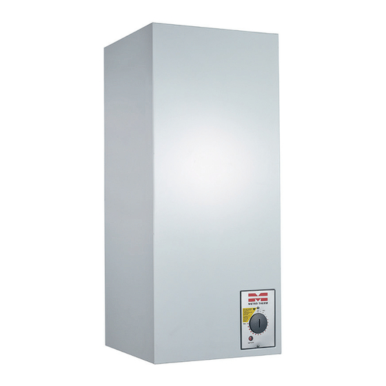 Metro Therm 15 pipe downwards 905 Manual