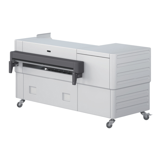 Canon Oce Folder Express 3011 User Manual