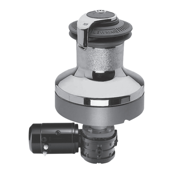 Lewmar EVO 50 Owners Installation, Operation & Servicing Manual