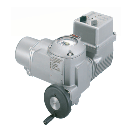 AUMA SG 03.3 Series Operation Instructions Manual
