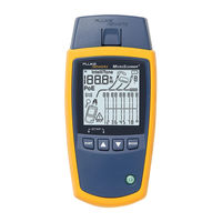 Fluke MicroScanner PoE Getting Started Manual