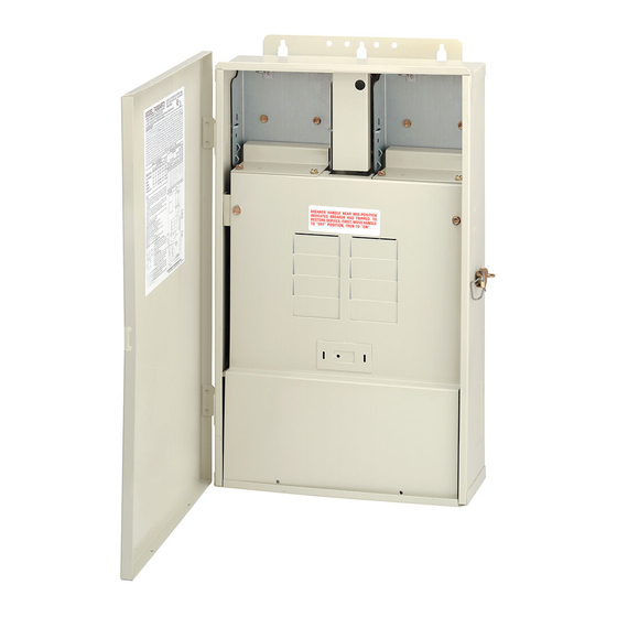 Intermatic T40000RT Series Installation, Operation & Service Manual