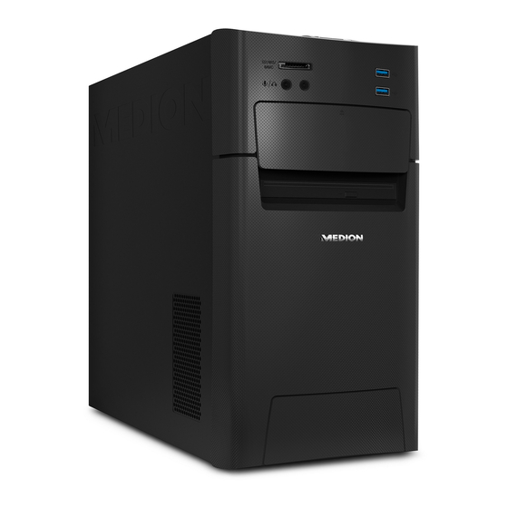 Medion AKOYA P2120 D Quick Manual