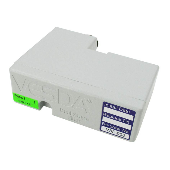 Xtralis VESDA VSP-005 Cartridge Replacement Instructions