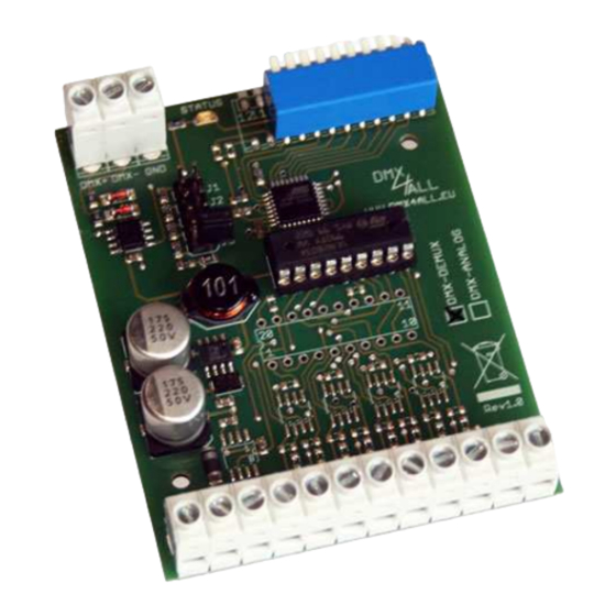 DMX4ALL DMX-Universal-Demux User Manual