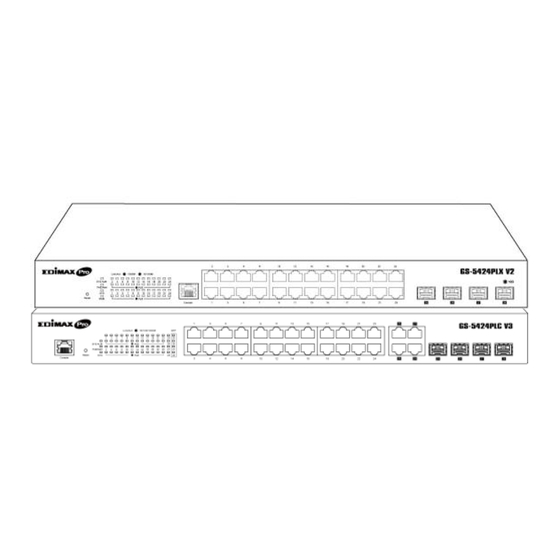 Edimax GS-5424PLX V2 Quick Installation Manual
