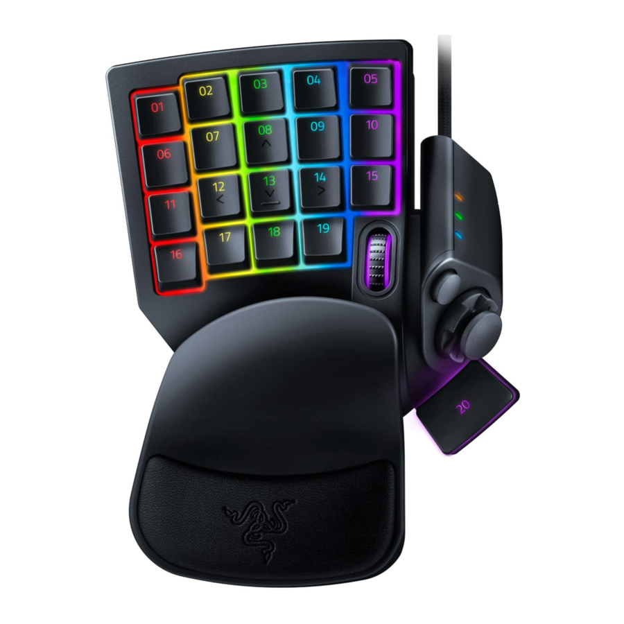 RAZER TARTARUS PRO Manual