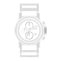 User Manuals: Vestal ZR3006 Silver Chronograph Watch