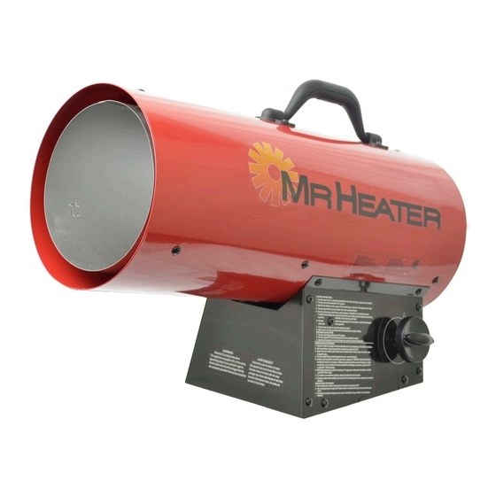 Mr. Heater MH60CRFAV Operating Instructions And Owner's Manual