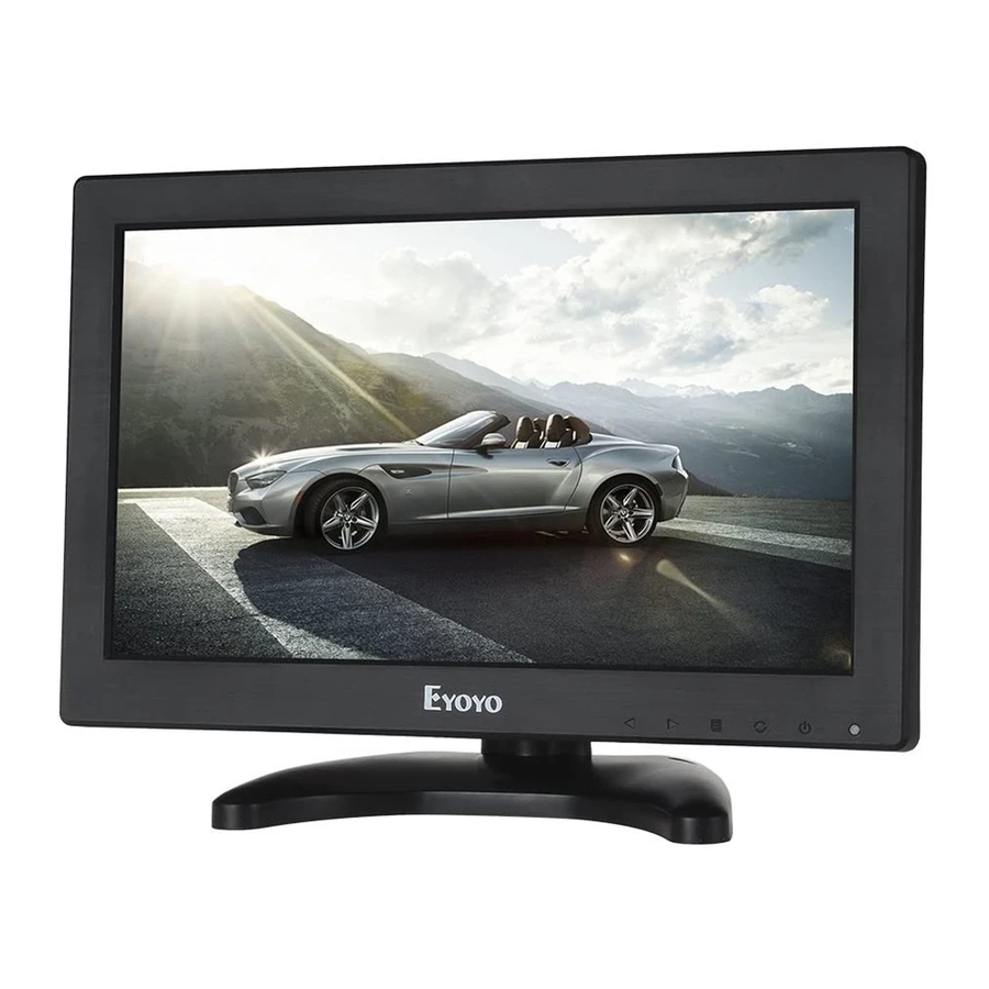 User Manuals: Eyoyo EM12B TFT Monitor