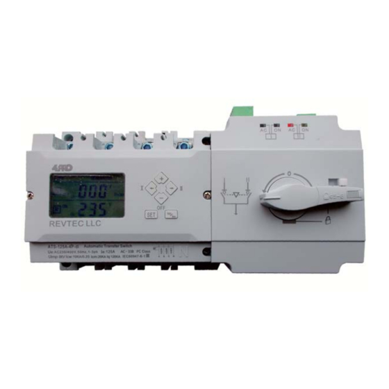 4PRO 125A-4P-di Quick Start Manual