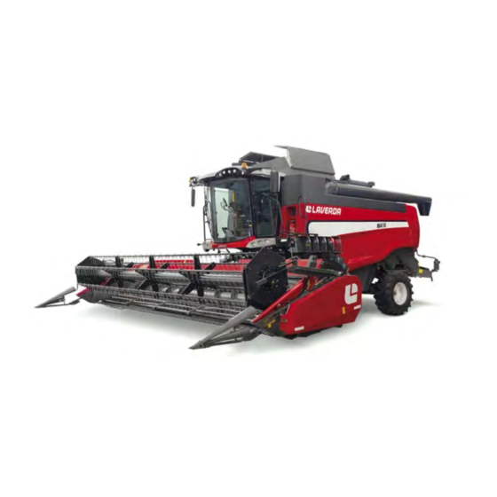 AGCO Laverda Combines M400 Operator's Manual