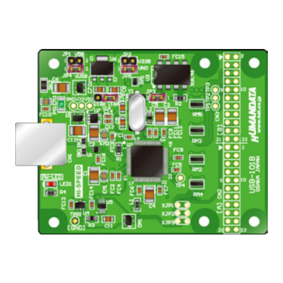 Humandata USB-101 User Manual