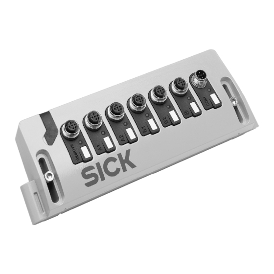 SICK UE403 Muting Switching Amplifier Manuals