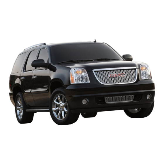 GMC Yukon XL 2013 Owner's Manual