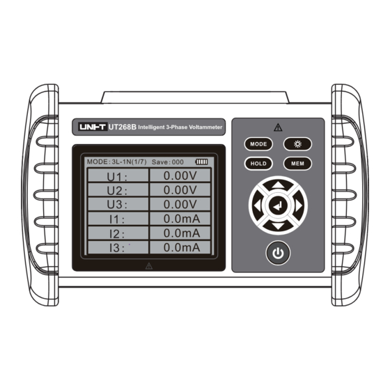 UNI-T UT268B Operating Manual