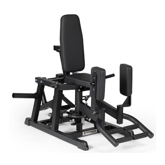 Titan Fitness PLADINMv3 Operator's Manual