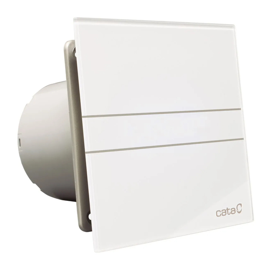 Cata E-120 GT Instruction Manual