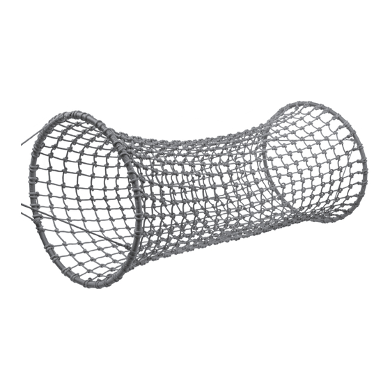 HearthSong Web Rope Portal Tunnel Safety And Assembly Instructions Manual
