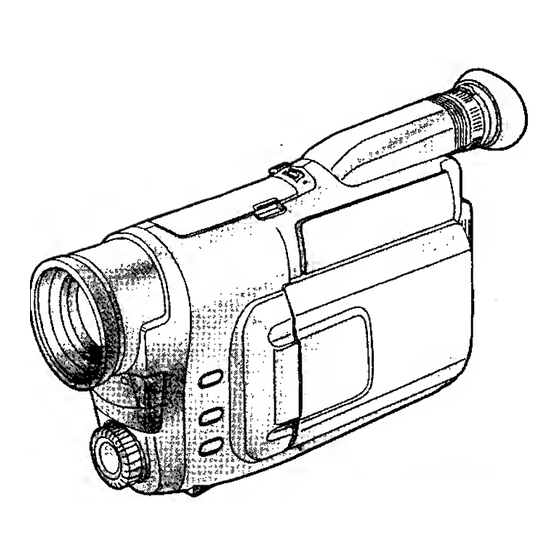 Panasonic NV-VX10A Operating Instructions Manual