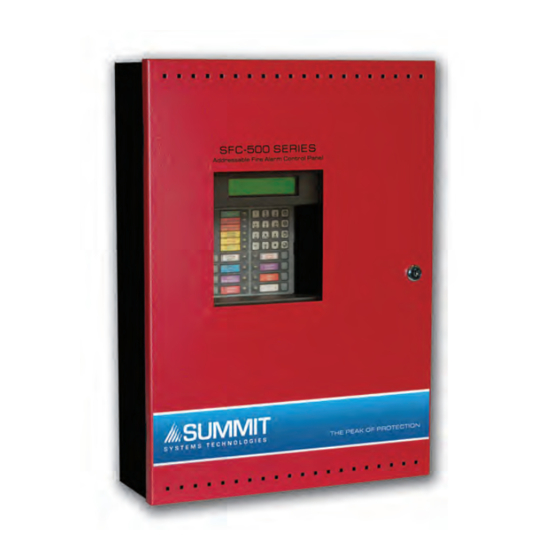 Summit SFC-500 SERIES Installation Instructions Manual