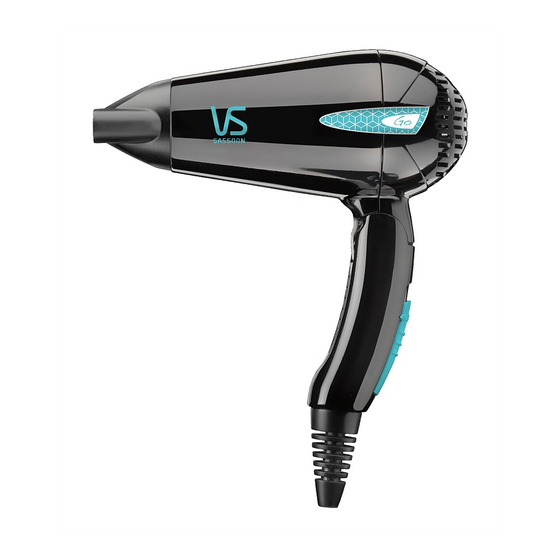 VS Sassoon GO Instruction Booklet