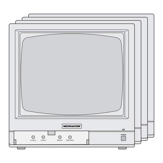 Monacor TD-204 Manual