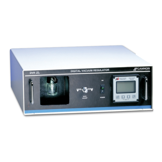 Cannon DVR-1000 Instruction & Operation Manual