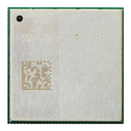 usi WM-BAC-AT-49 Manuals