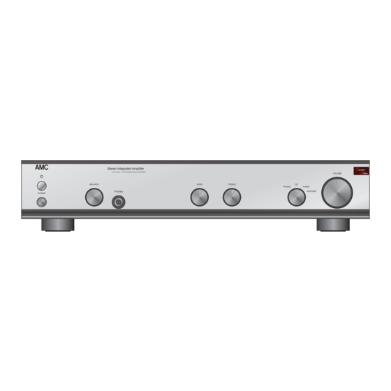 AMC XIA50se Instructions For Installation And Operation Manual