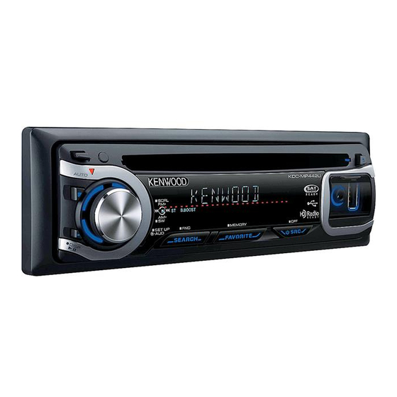 Kenwood KDC-W5544U Service Manual