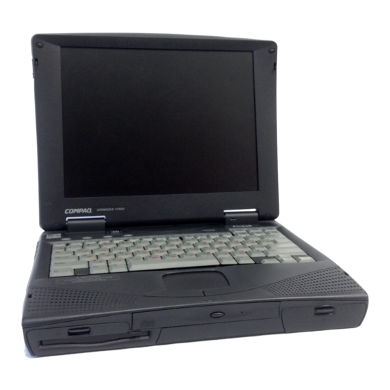 Compaq Armada 1700 Reference Manual