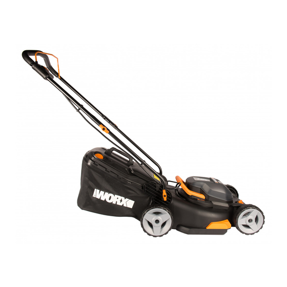 Worx WG743E Safety And Operating Manual