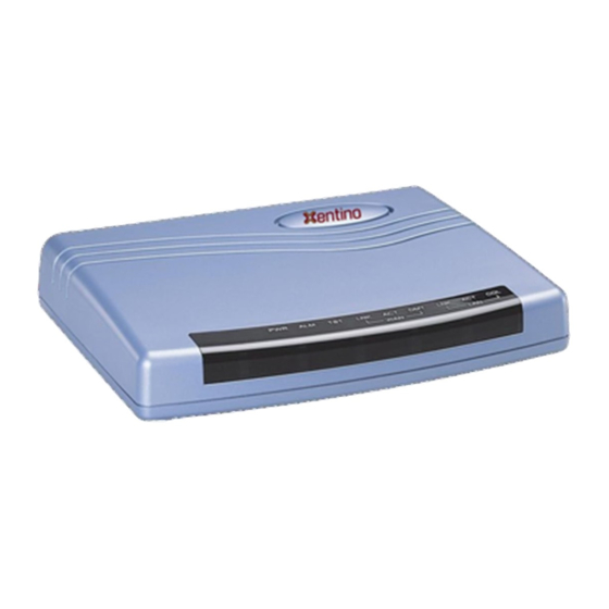 Xentino SR2 Series Manuals