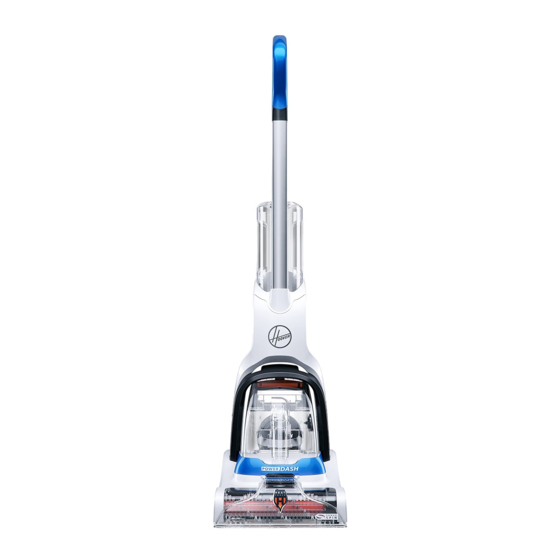 Hoover POWERDASH PET Quick Start Manual
