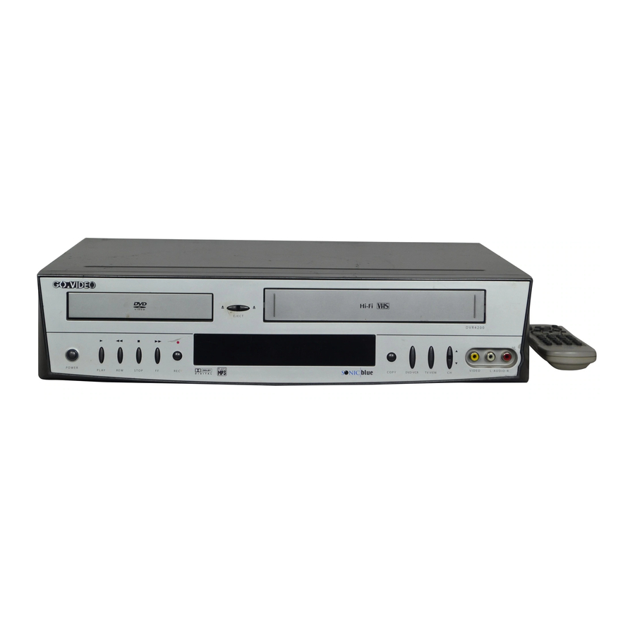 GoVideo DVR 4200 User Manual