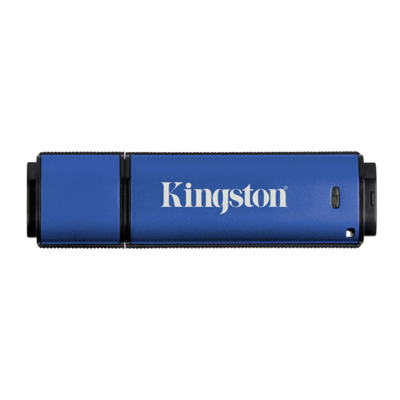 Kingston Technology Vault Privacy-Managed User Manual