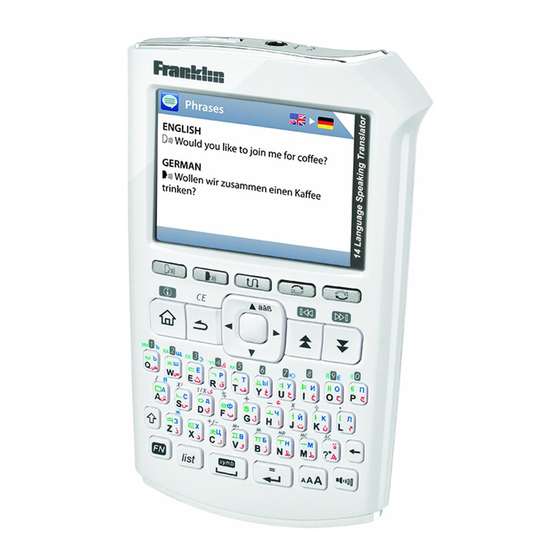 Franklin EST-5114 User Manual
