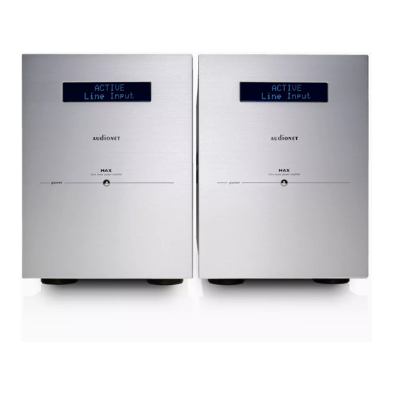 Audionet AMP User Manual