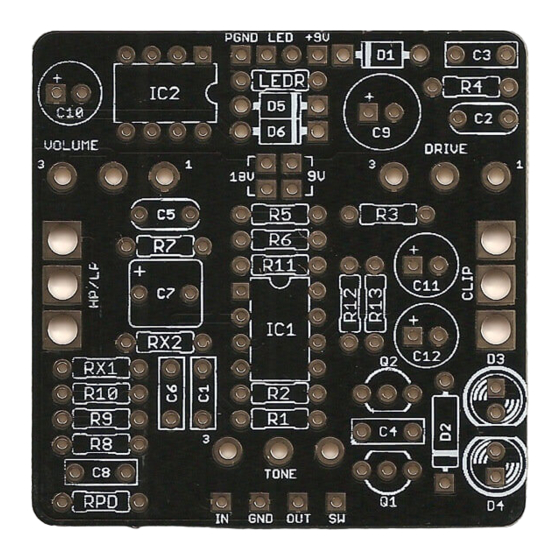 Aion Electronics Titan Overdrive Manual