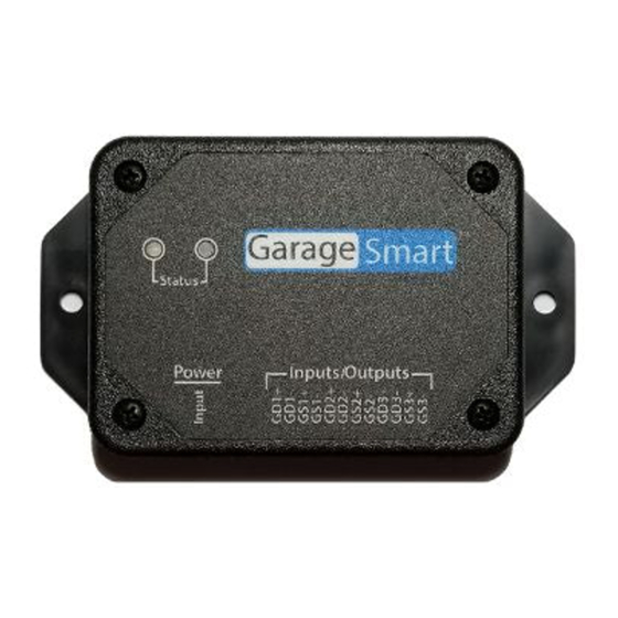 User Manuals: Garage Smart GS100 Wi-Fi Door Opener